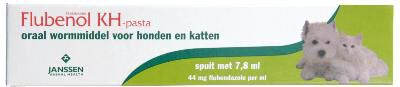 Flubenol Pasta - Ontwormingsmiddel hond en kat - 22.80 cm - 7.80 - 4.60 cm - 2.70 cm