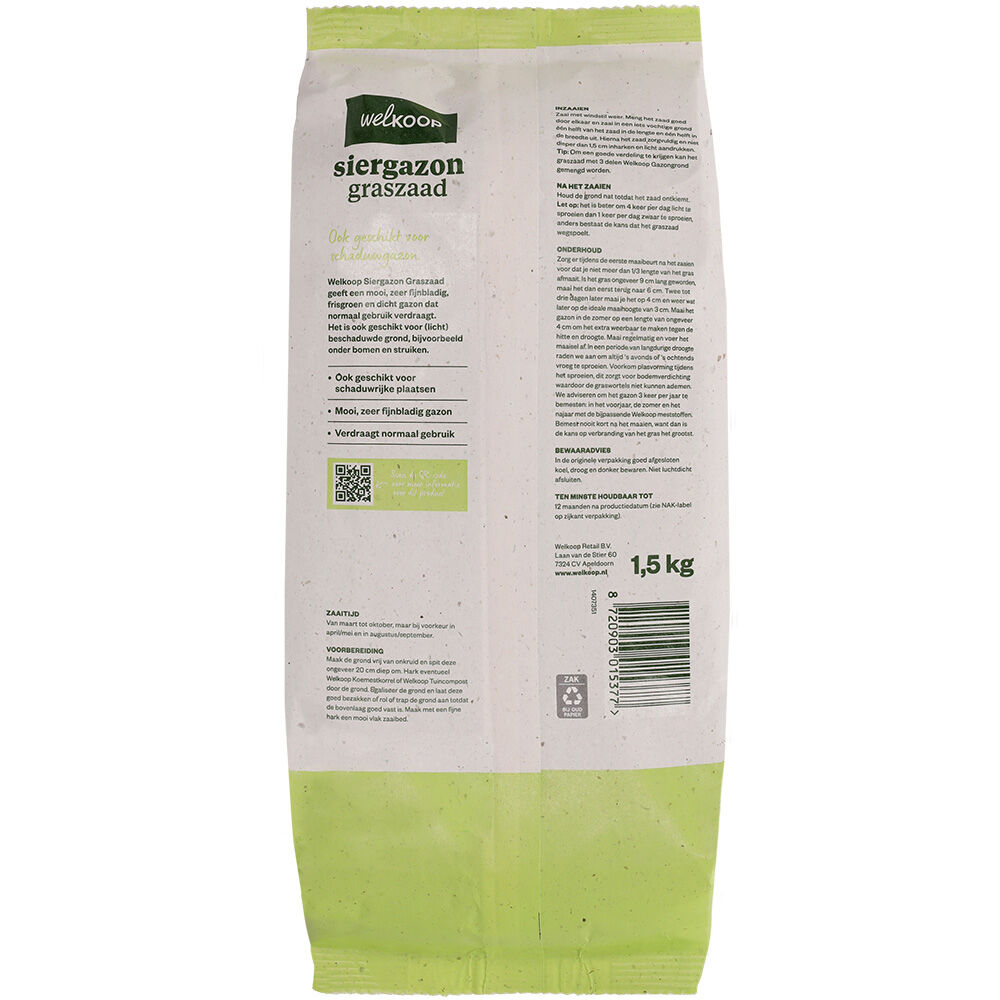 Welkoop - Siergazon Graszaad - 60 m²