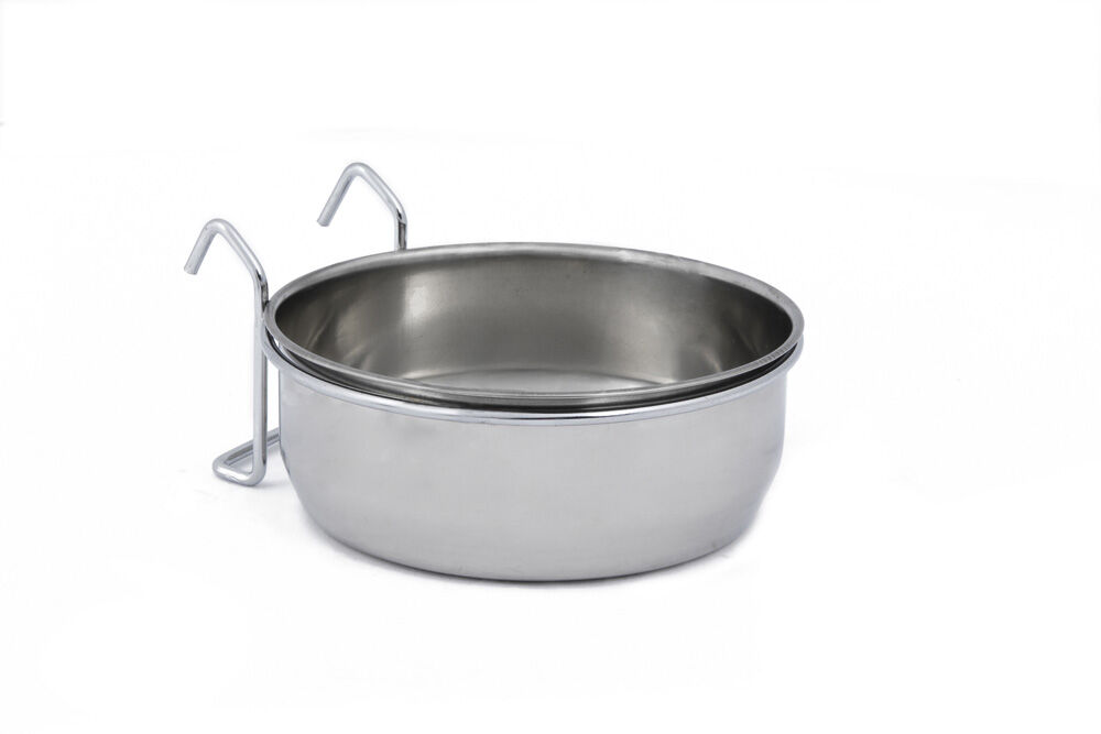 Beeztees Coopcup Inox Met Houder - voer & drinkbak - 1.00 cm - 1.00 cm - 15.00 cm - 1.00 cm