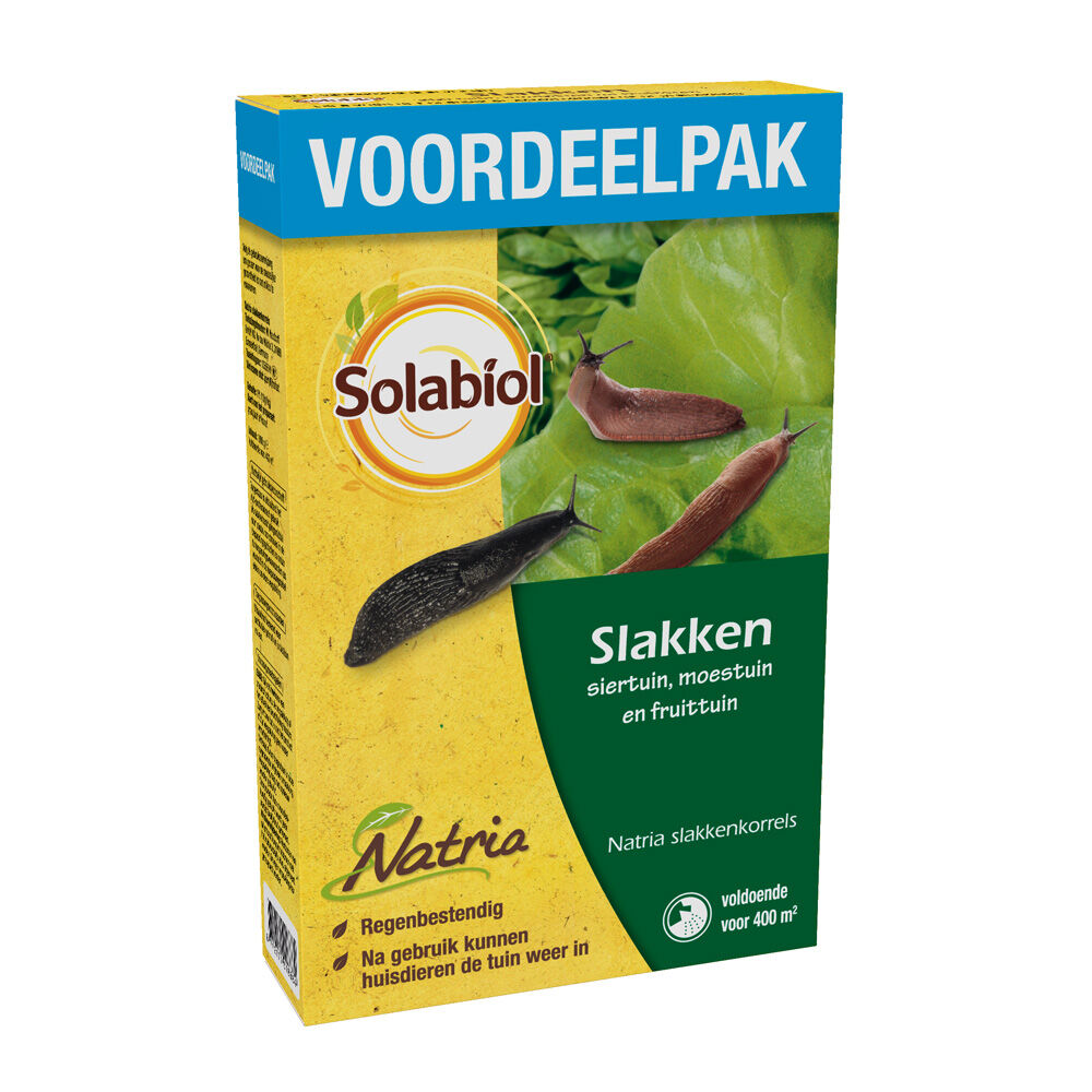 Solabiol Natria slakkenkorrels - Tegen slakken - 1 - Korrels