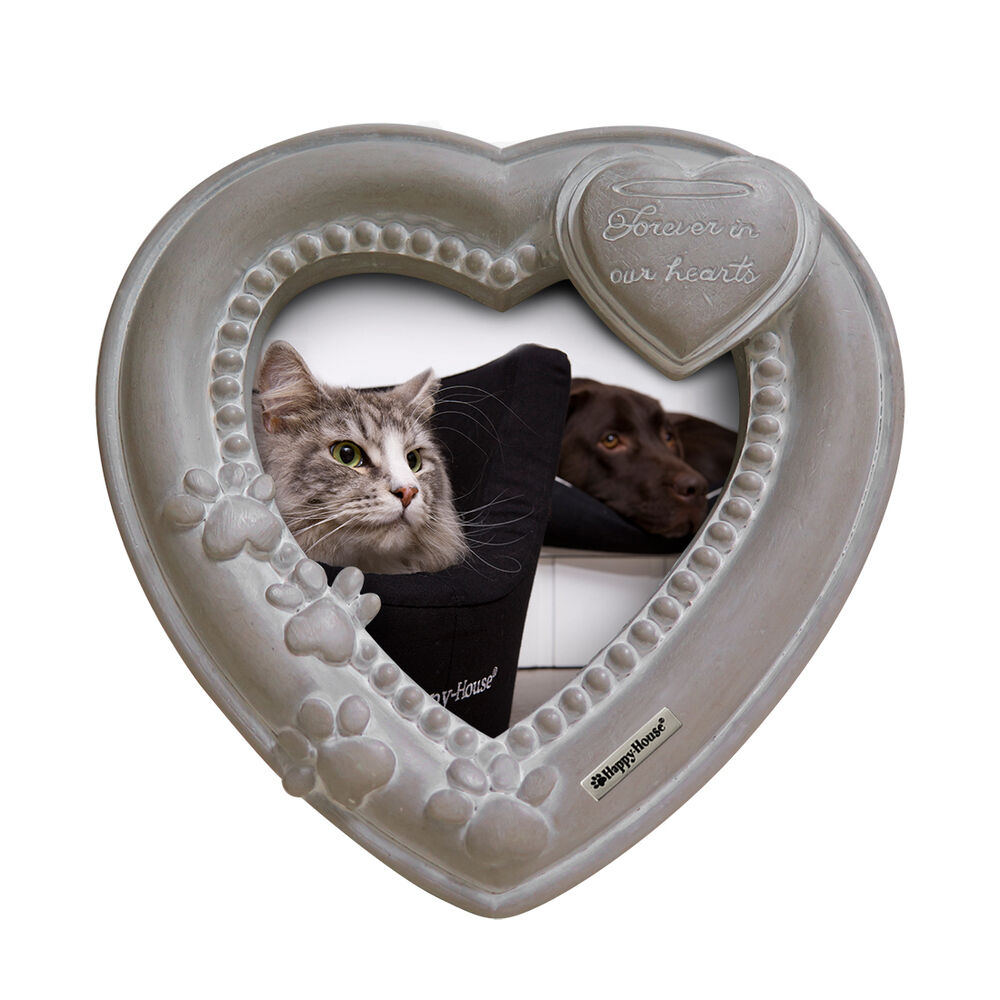 Happy-House - Fotolijst - Hond Kat - Herdenken - steen - Small