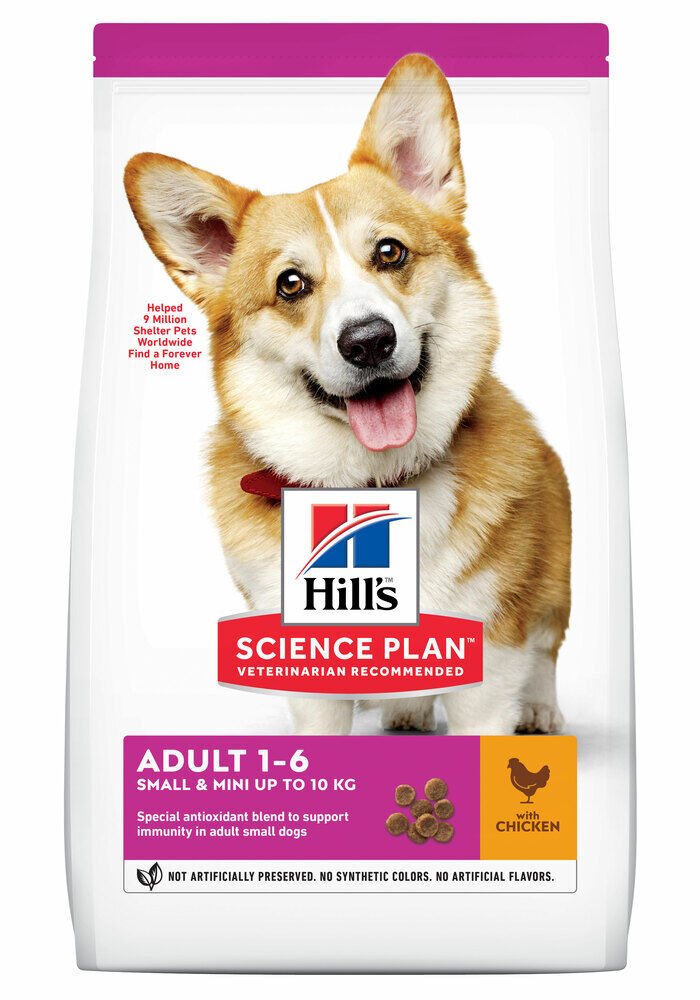 Hill's Science Plan Adult Small - Mini - Hondenvoer Hill's Science Plan Adult Small - Mini - Hondenvoer