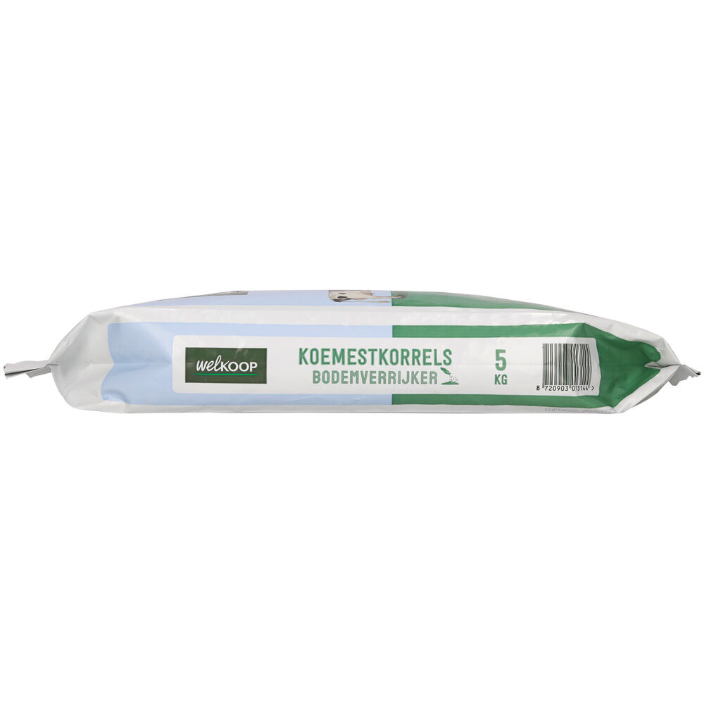 Welkoop Bodemverrijker - Koemestkorrels - 5 kg