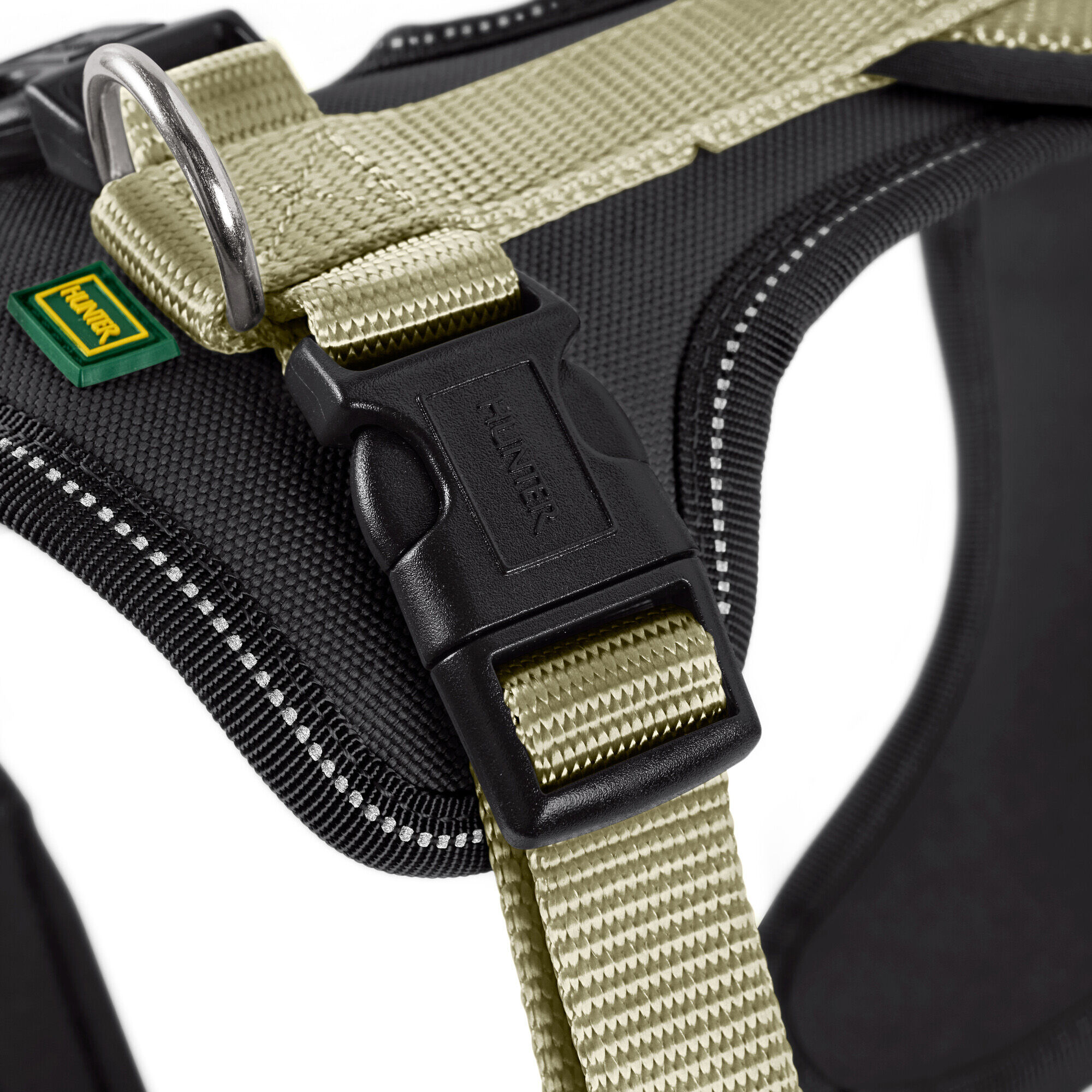 Hunter Vario Plus - Y-tuig Hond - 44.00 cm - Groen - 14.50 cm - L - 91.00 cm - 3.00 cm