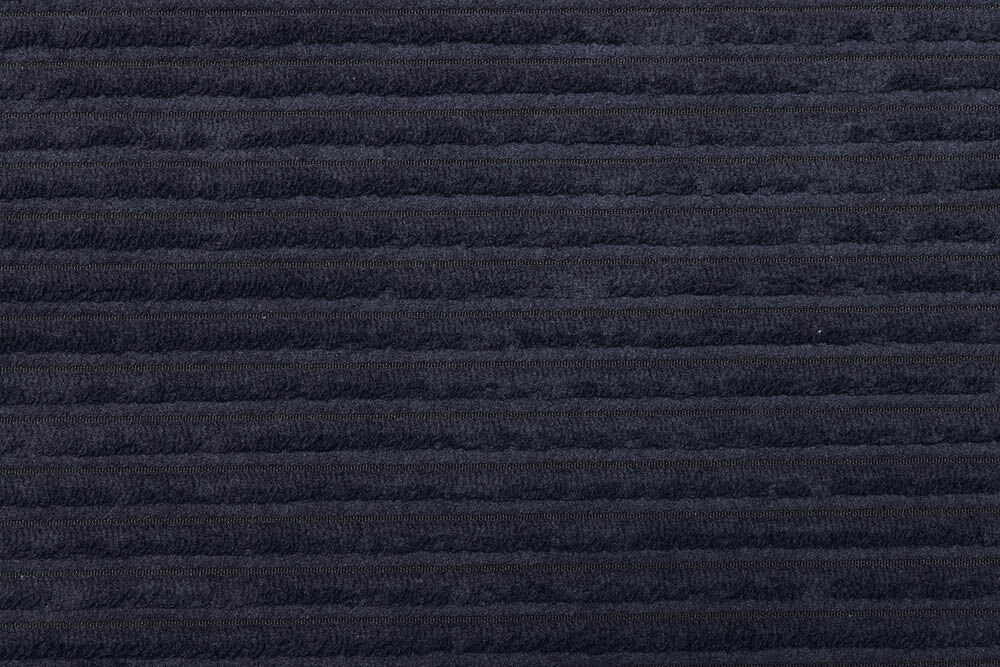 Designed by Lotte Ribbed Orthopedisch - Benchkussen - Antraciet - 108x69x8cm - Groot