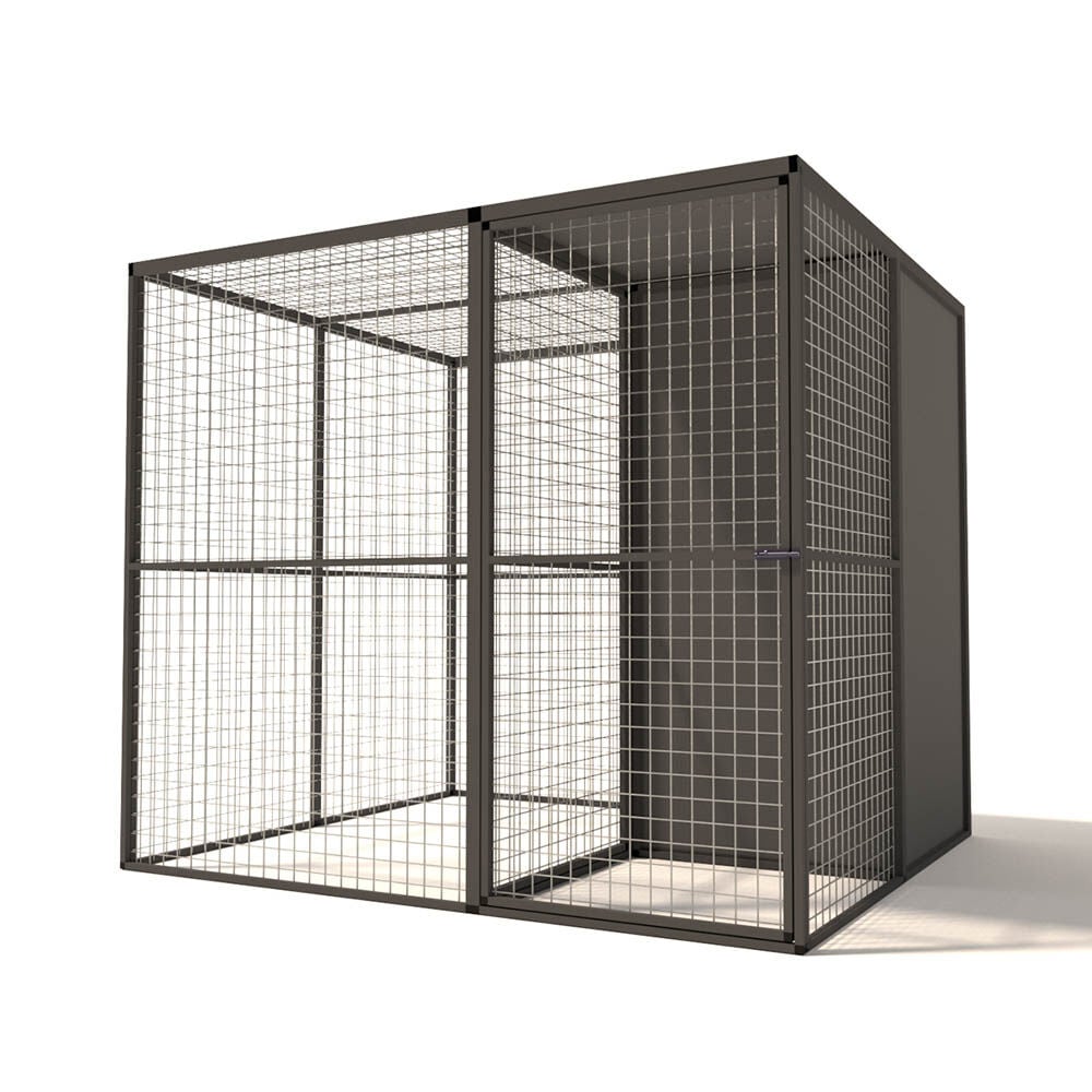 Glorenza - Kattenren - Antraciet - 178x176x449 cm Glorenza - Kattenren - Antraciet - 178x176x449 cm
