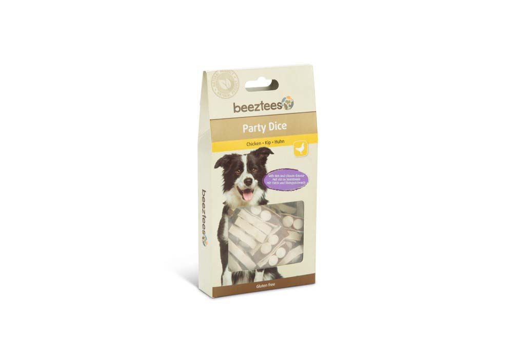 Beeztees Party Dice- Hondensnack Beeztees Party Dice- Hondensnack