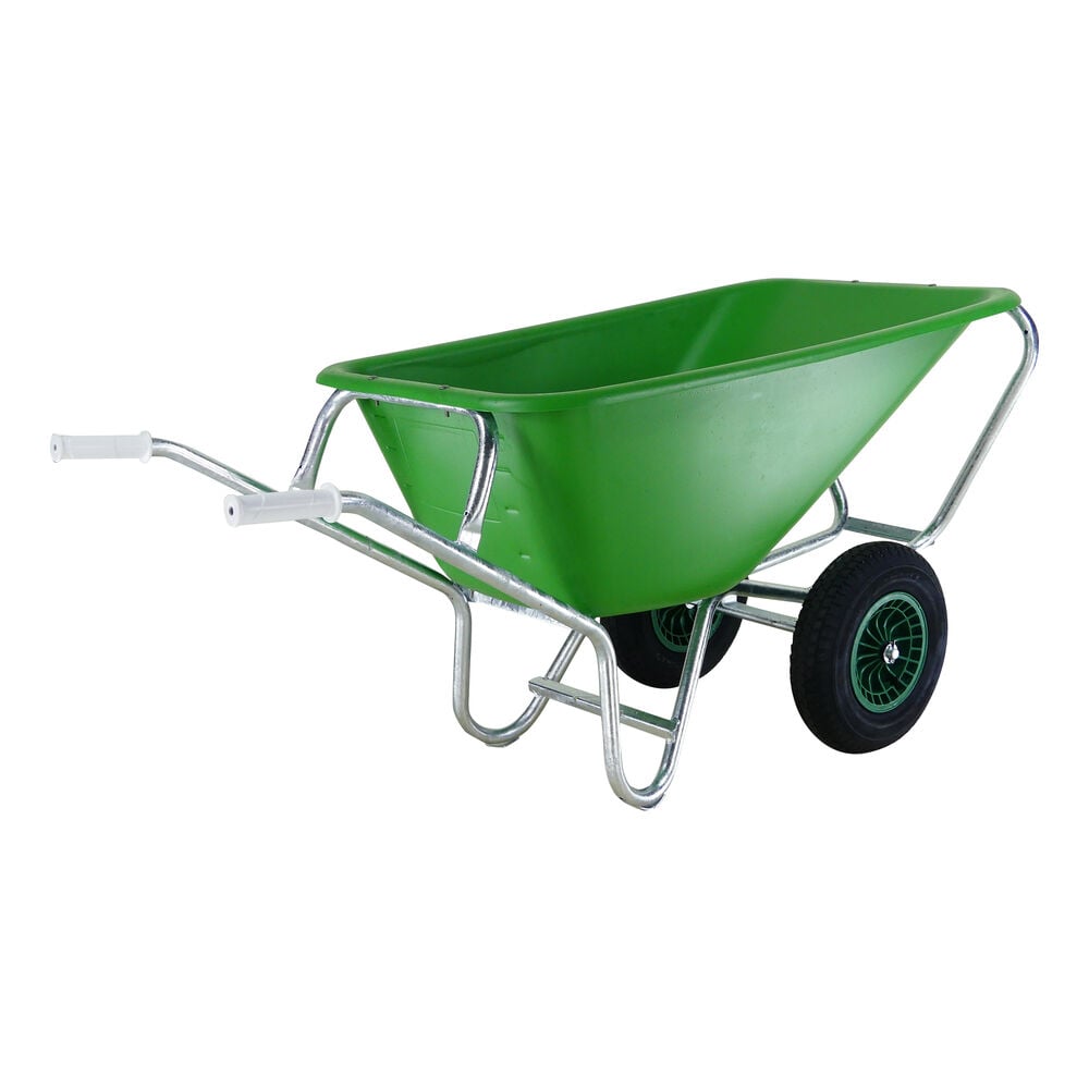 Altrad Fort F&S 165/2 Farm & Stable - Kruiwagen - 165 liter - Groen