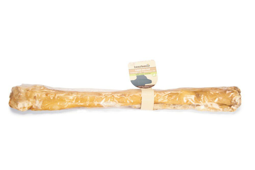 Beeztees Konijnenhuid rol met haar - Hondensnack Beeztees Konijnenhuid rol met haar - Hondensnack
