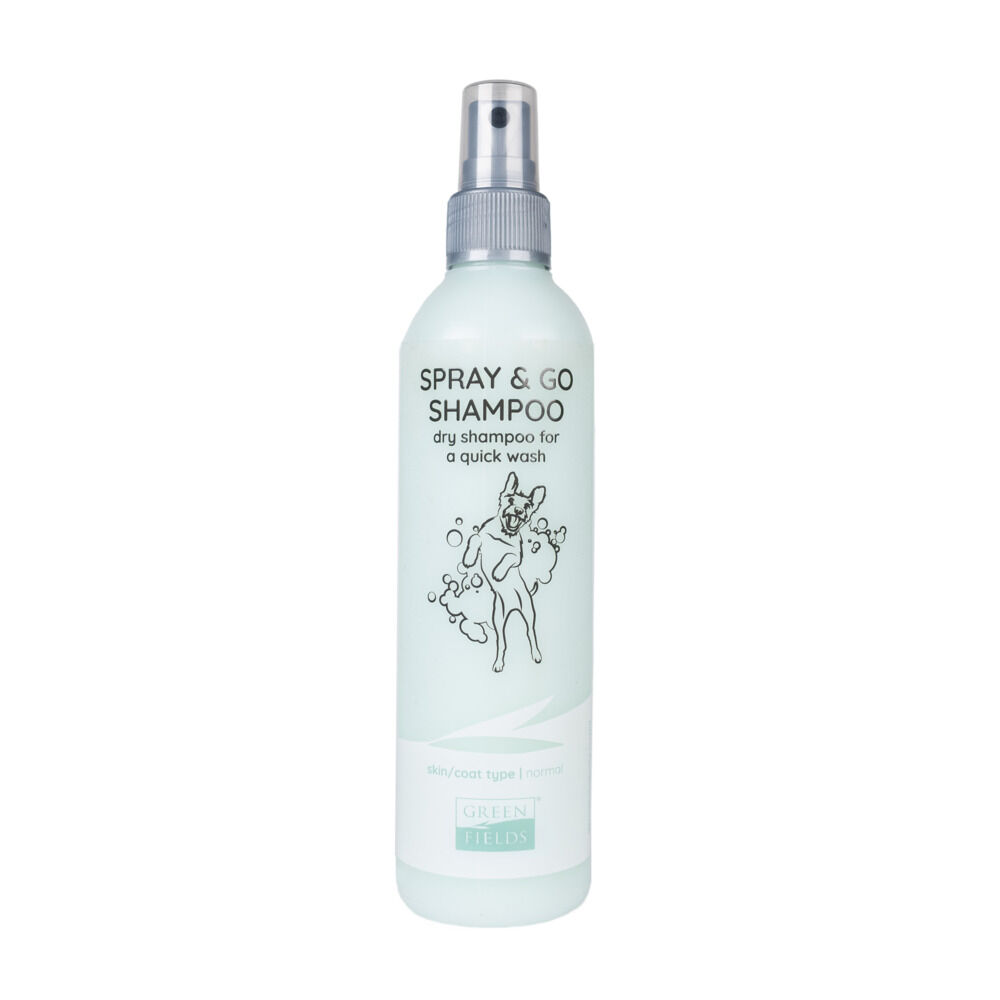 Greenfields Droogshampoo Spray & Go - Hondenshampoo - 20.50 cm - 270.00 - Transparant - 5.00 cm - 5.00 cm