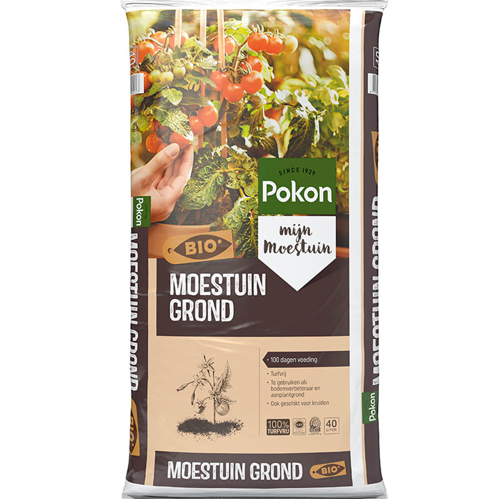 Pokon Moestuin grond - Potgrond - 40 L