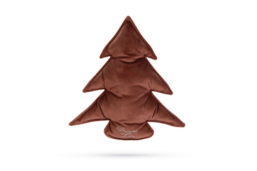 Designed By Lotte Kerstboom - Knuffel - Hondenspeelgoed - roze - 27x27x27 cm