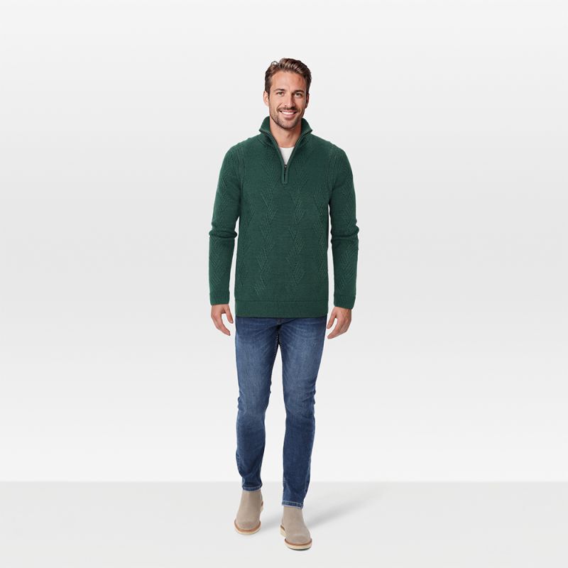 Veleste Andre - Schipperstrui - 2XL - Groen