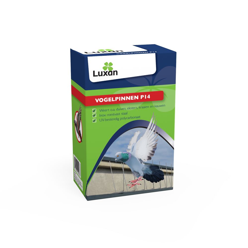 Luxan Vogelpinnen P14 - Tegen vogels Luxan Vogelpinnen P14 - Tegen vogels