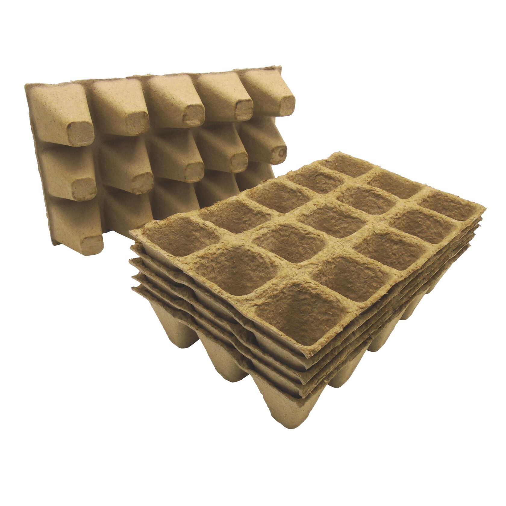 Nature - Turfpotjes - 6x15 Stuks - 15.40 cm - 26.00 cm - 15.40 cm