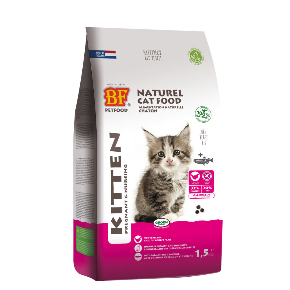 BF Petfood Kitten Pregnant & Nursing - Kattenvoer BF Petfood Kitten Pregnant & Nursing - Kattenvoer