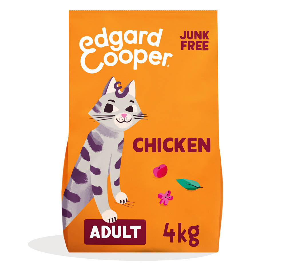 Edgard & Cooper Brokjes - Kattenvoer - Kip - 4 kg