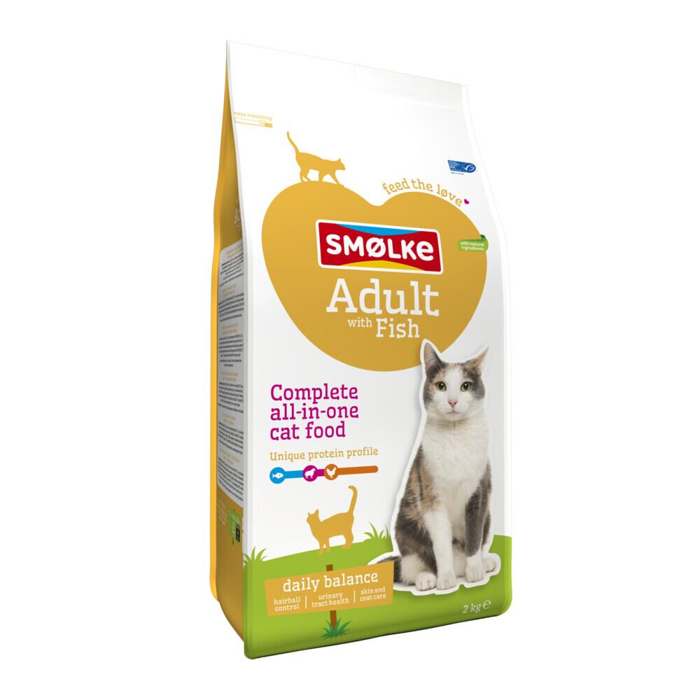 Smölke Adult - Kattenvoer - Vis - 2 kg
