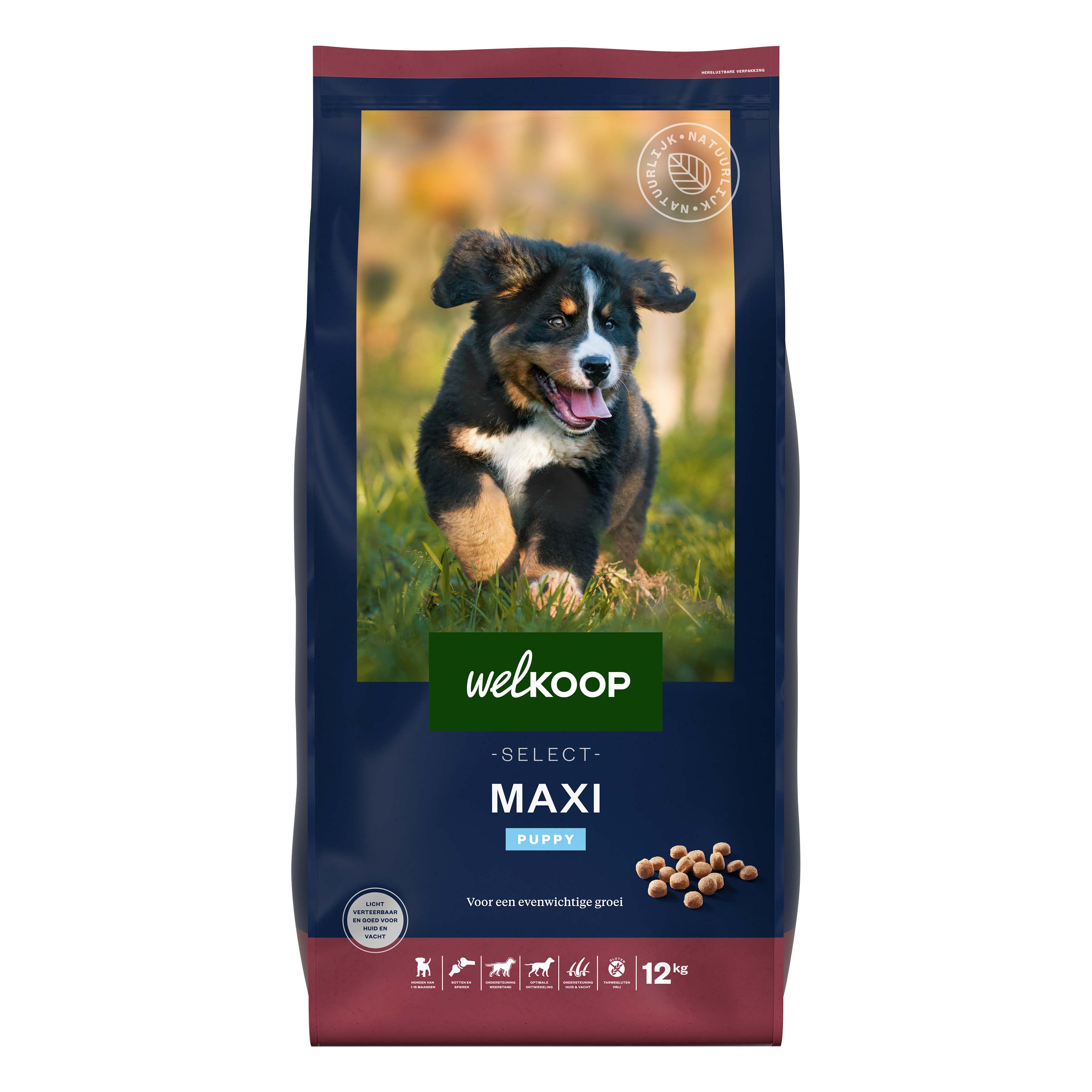 Welkoop Select Puppy Maxi Krokante brokken - Hondenvoer - 12.00 - kip