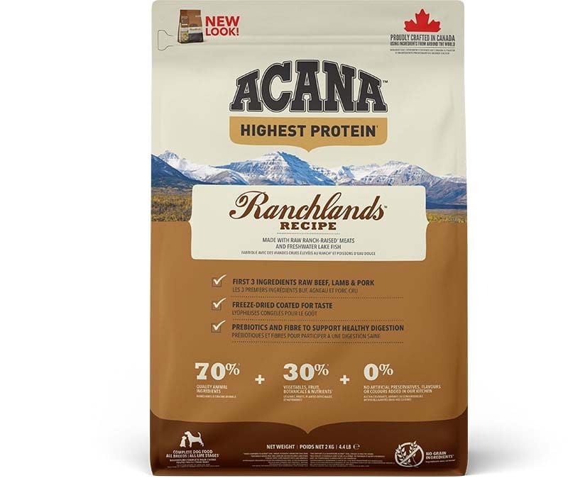 Acana Regionals Ranchlands Dog Highest proteïn - Hondenvoer - 2 - rund
