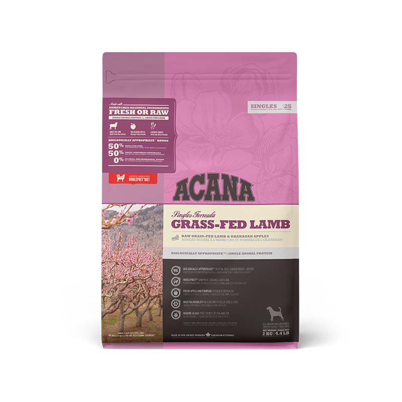 Acana Singles Grass-Fed - Hondenvoer - 2 - lam