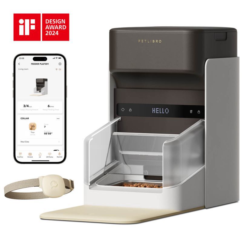 PETLIBRO Rfid met wifi en halsbandsensor - Automatische voerbak