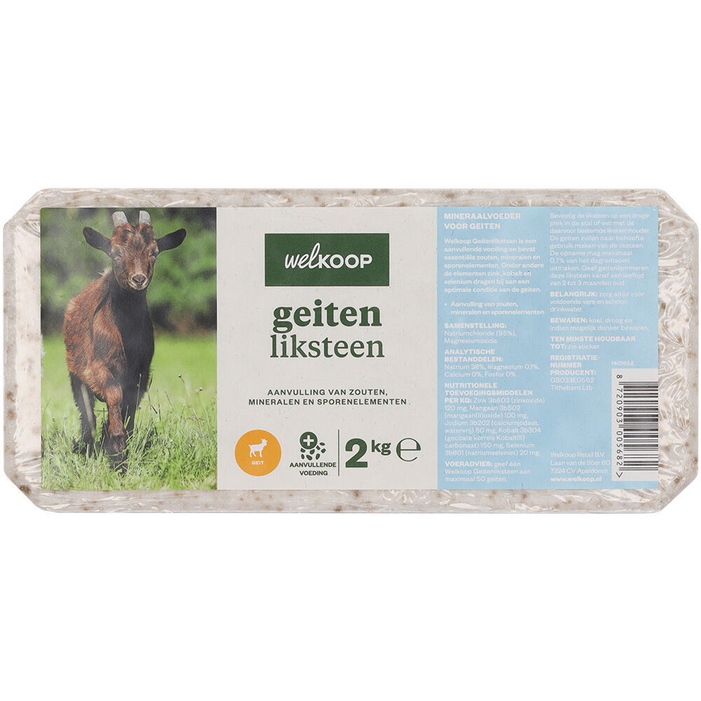 Welkoop - Liksteen Geit - 9.00 cm - 2.00 - 20.00 cm - 5.50 cm Welkoop - Liksteen Geit - 9.00 cm - 2.00 - 20.00 cm - 5.50 cm
