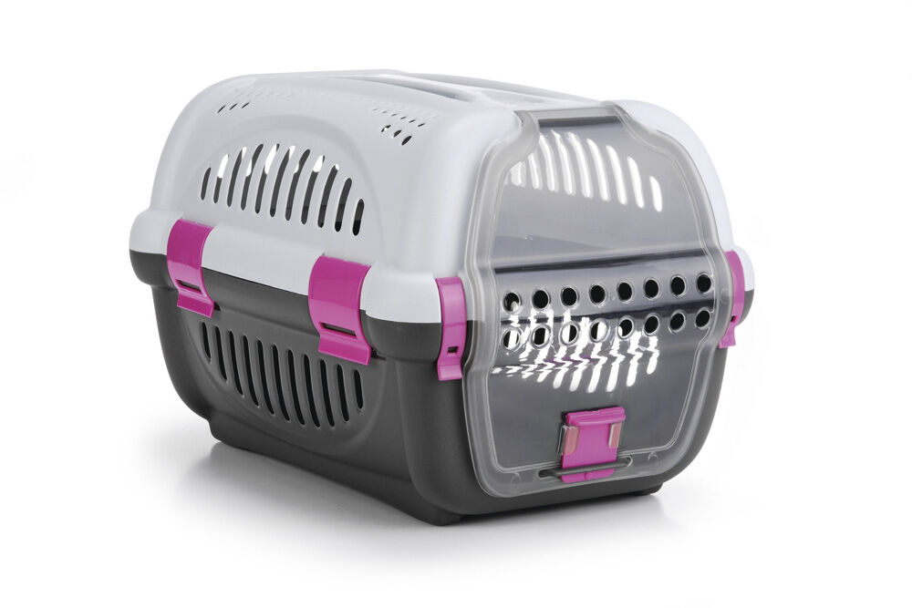Beeztees Rhino - Reismand - 33.00 cm - Grijs Roze - 34.50 cm - 51.00 cm