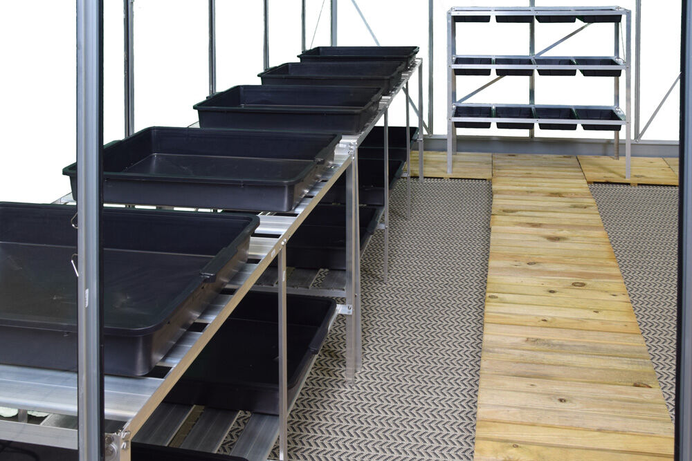 ROYAL WELL Grow Rack 12 - Kweektafel - Zilver - 10x99x40 cm