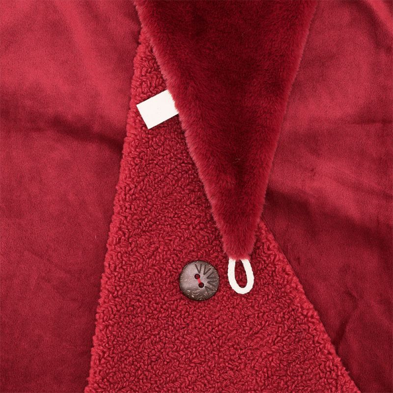 Veleste Furry - Sjaal - Rood