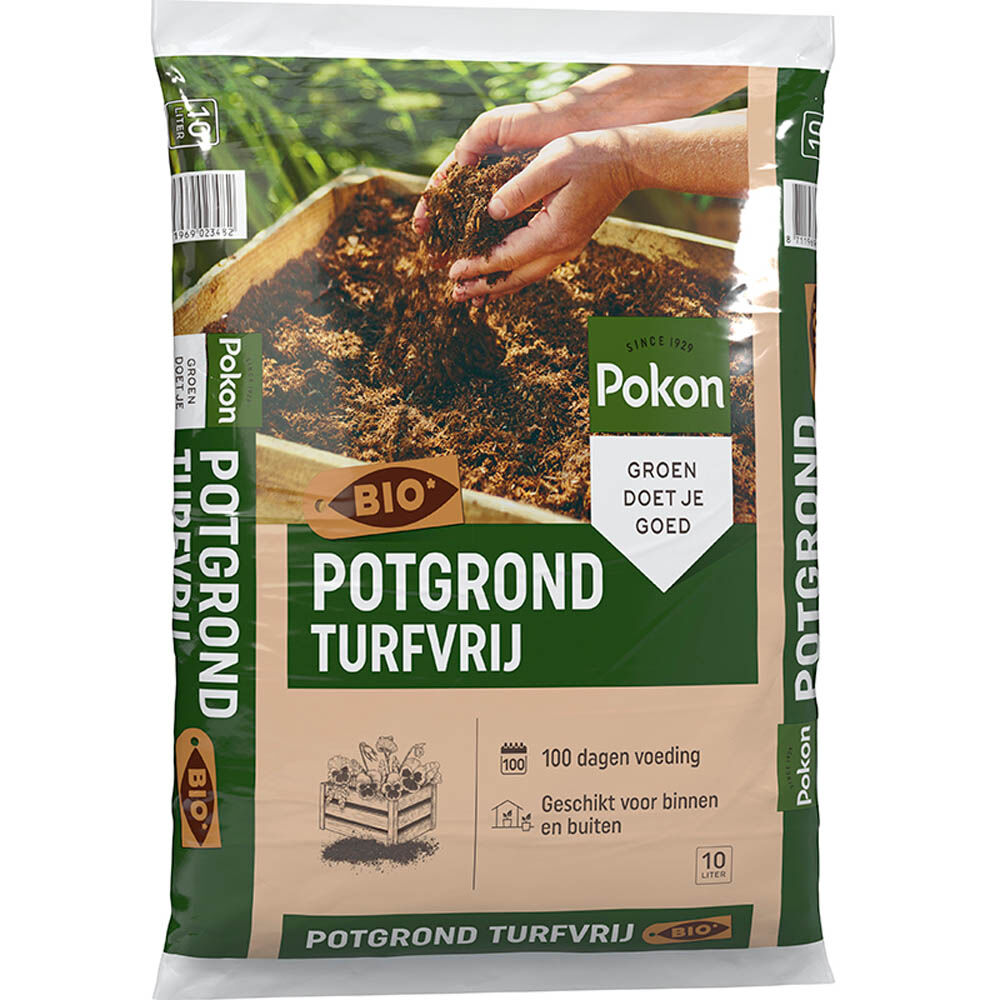 POKON Bio Potgrond - Potgrond - 10 L POKON Bio Potgrond - Potgrond - 10 L