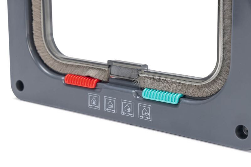 Beeztees Muze - Kattenluik - Grijs - 5x19x5 cm - 5.5 cm