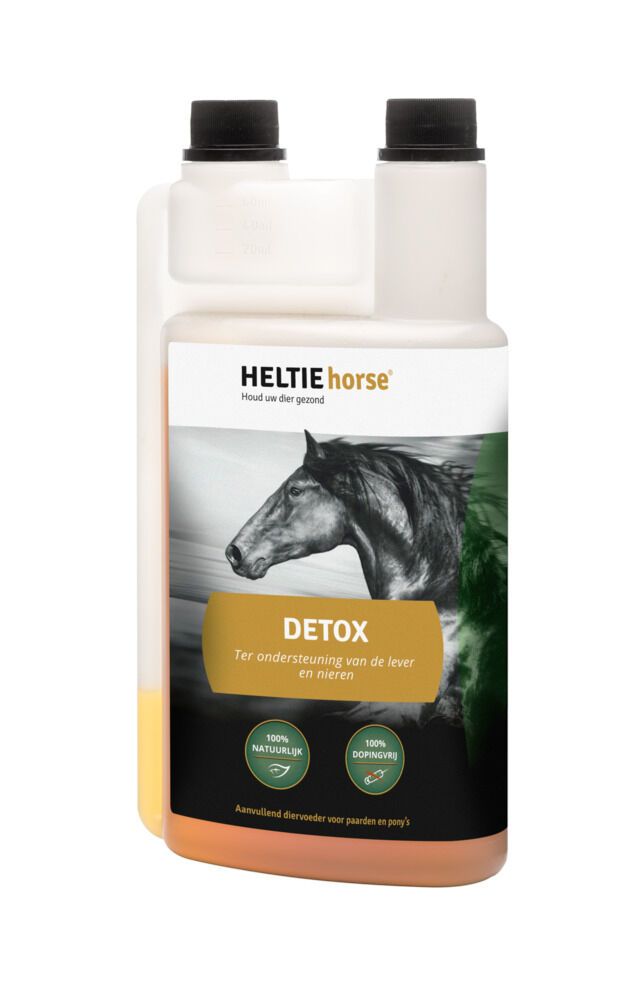 Heltie Horse Detox - Lever & Nieren Supplement - 1 - Flacon