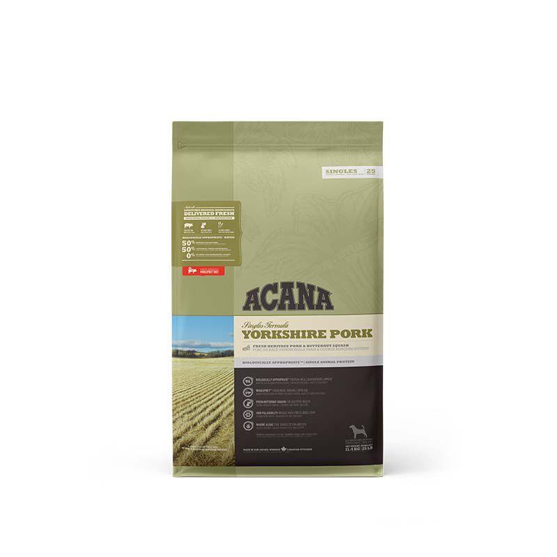 Acana Singles Yorkshire - Hondenvoer - Vlees - 11,4 kg