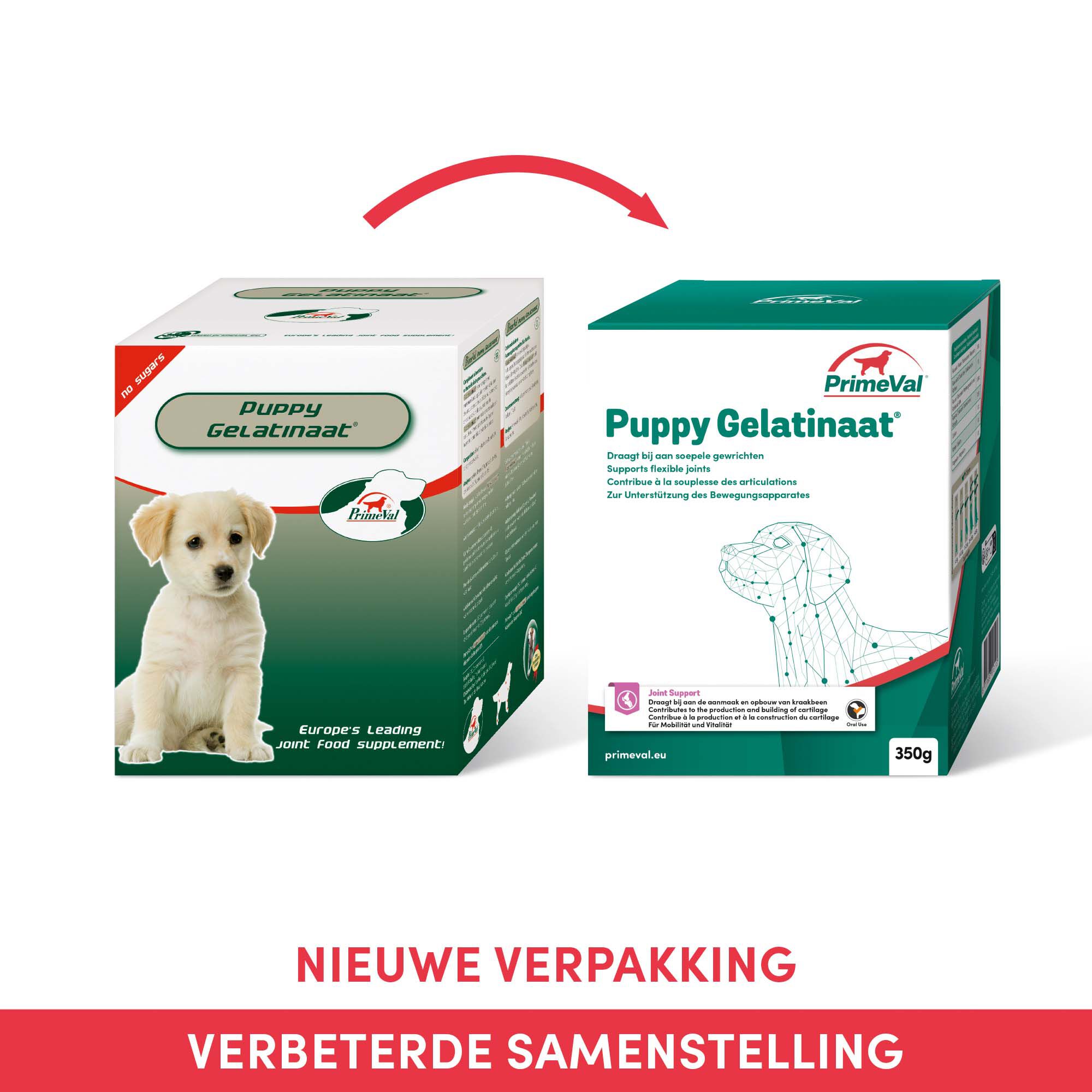 Primeval Gelatinaat Puppy - Voedingssupplement - 350