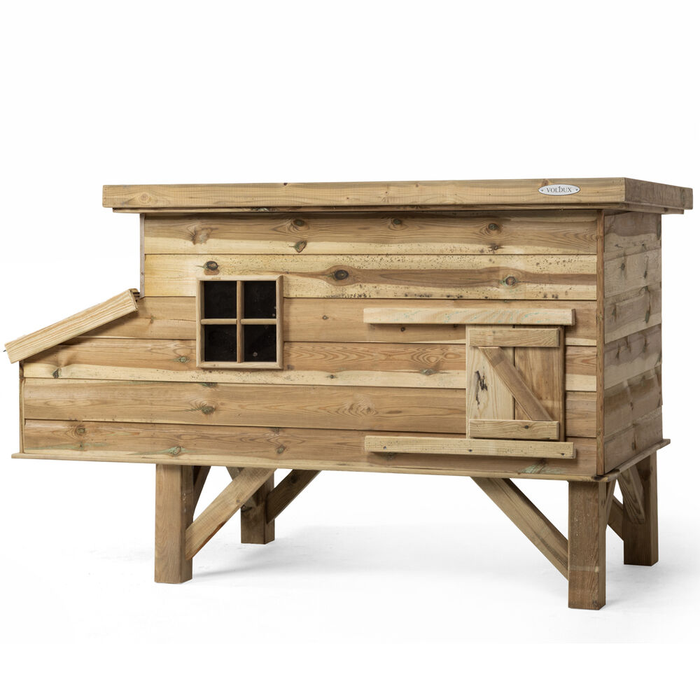 Voldux Finn - Kippenhok - 110.00 cm - Naturel - 190.00 cm - 88.00 cm
