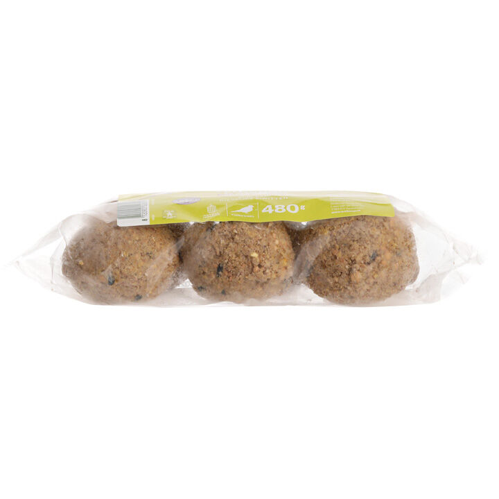 Welkoop - Vetbollen van Insectenvet - zonder netje  - Tuinvogelvoer - 28.70 cm - 2400.00 - 19.30 cm - insecten - 16.80 cm