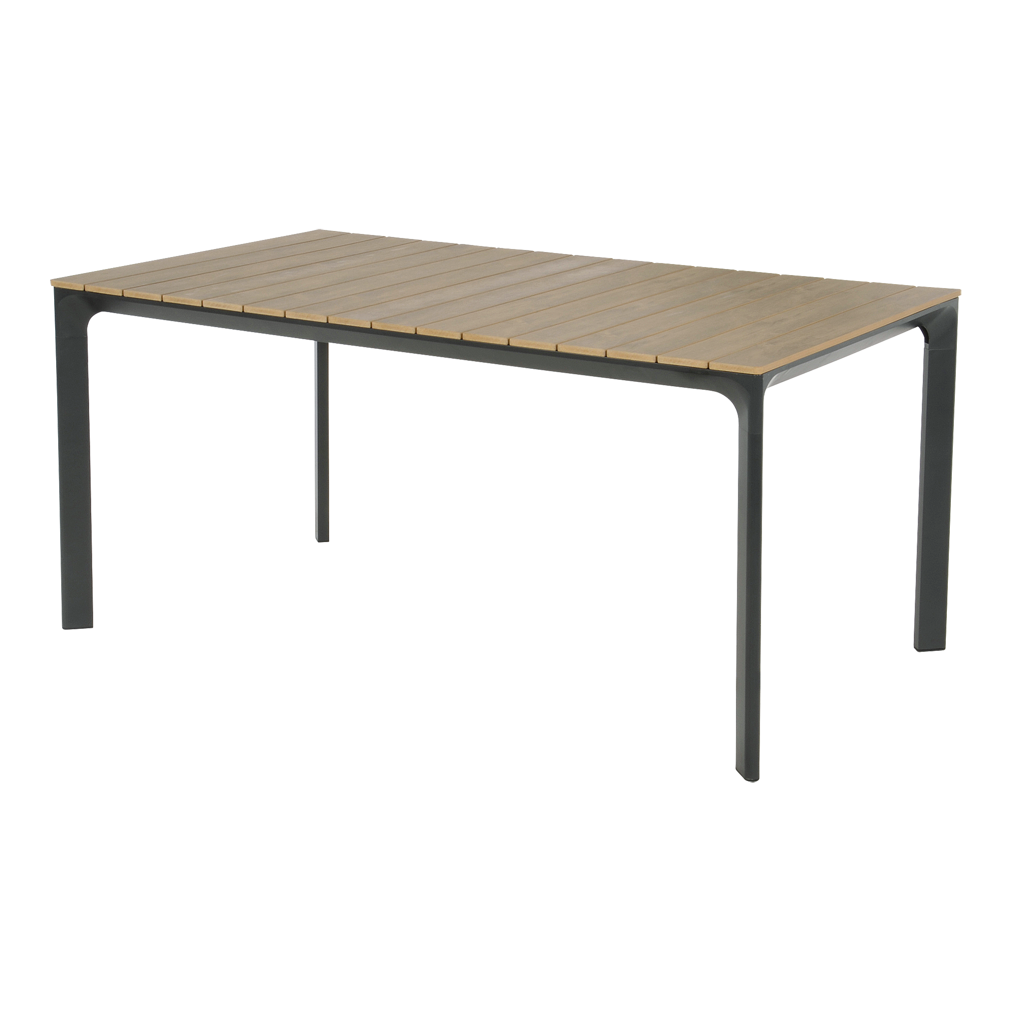Lesli Living Arezzo - Tuintafel - Teaklook - 1x90x90 cm Lesli Living Arezzo - Tuintafel - Teaklook - 1x90x90 cm