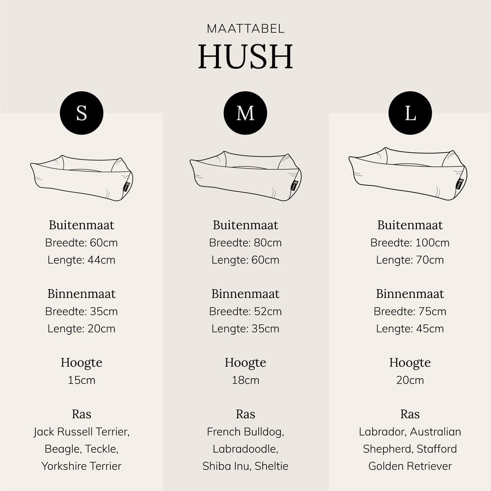 District 70 HUSH - Hondenmand - 1.00 cm - donkergrijs - 70.00 cm - L - 100.00 cm