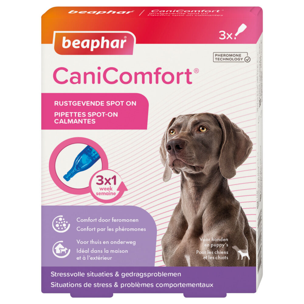 Beaphar CaniComfort Spot-On - Anti Stress - Pipetten Beaphar CaniComfort Spot-On - Anti Stress - Pipetten
