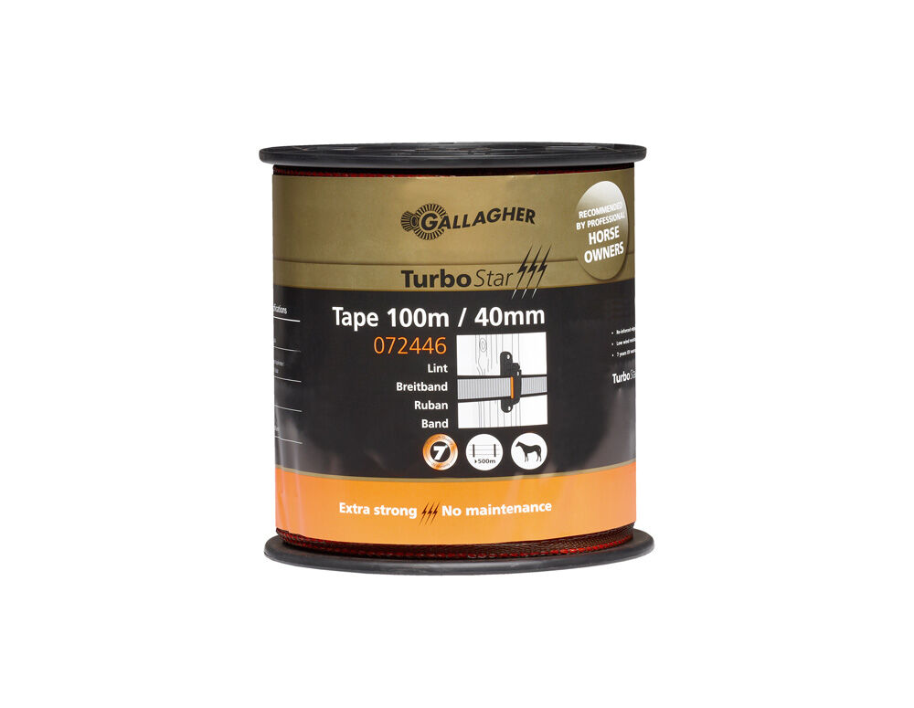 Gallagher Turbostar Lint  - Geleiders - 22 cm - 100 - Terra - 21 cm - 10000 cm