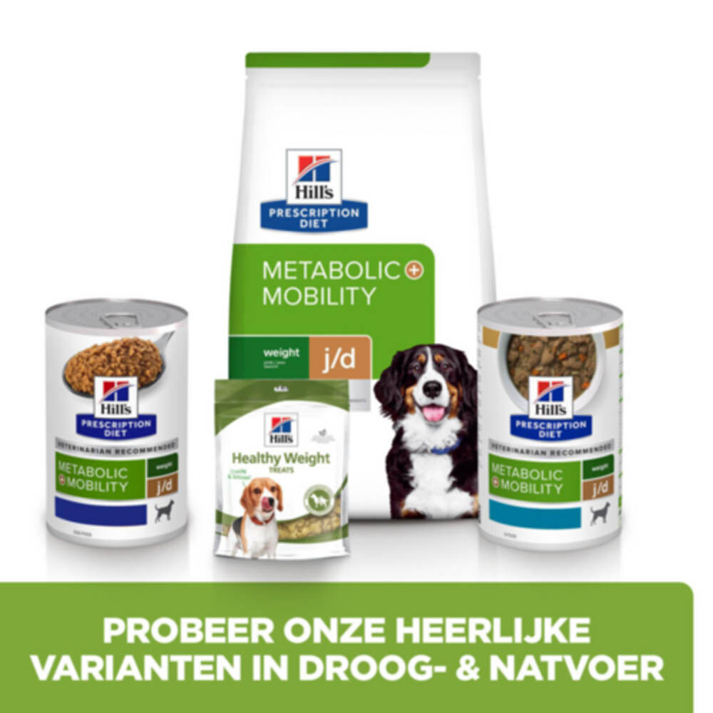 Hill's Prescription Diet Metabolic+Mobility j/d - Hondenvoer - Kip - 370 gram