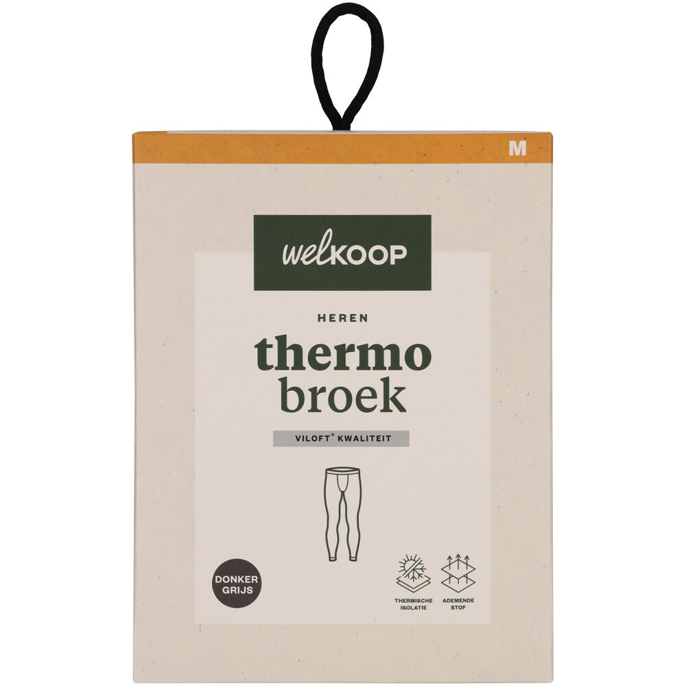 Welkoop Thermobroek - Thermolegging - M - Antraciet