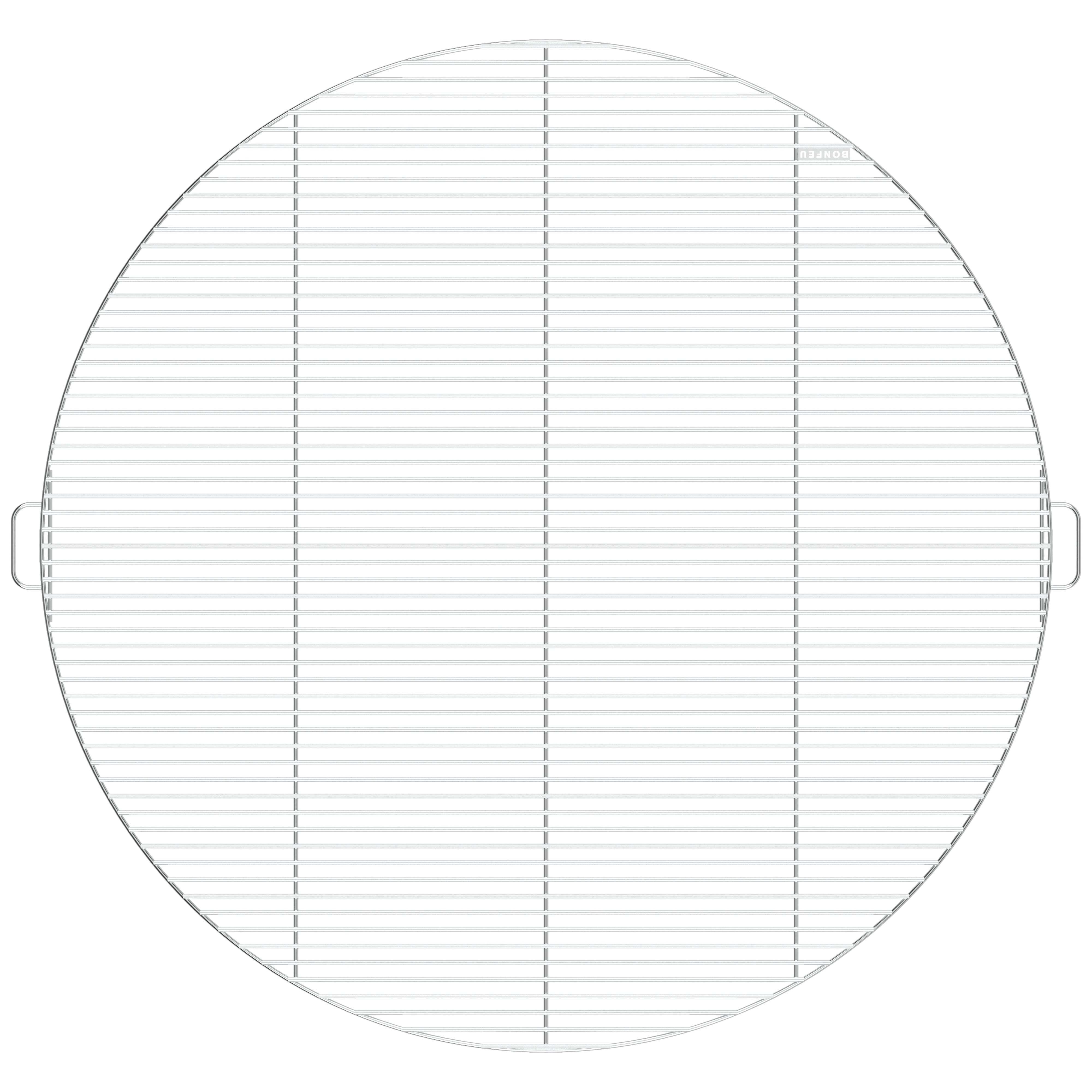 BonFeu - Grillrooster - Rond - 1.00 cm - 1.00 cm - Staal - 120.00 cm - 1.00 cm
