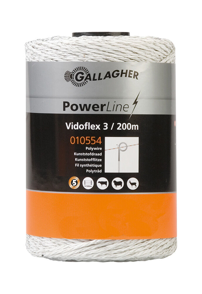 Gallagher Vidoflex 3 - 15.00 cm - 200.00 - 8.00 cm - 20000.00 cm - 8.00 cm