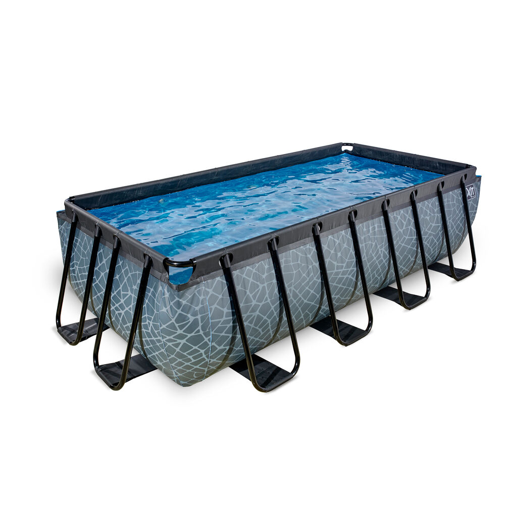 EXIT Stone Frame Pool - Zwembad - Stone - 1x400250x100 cm