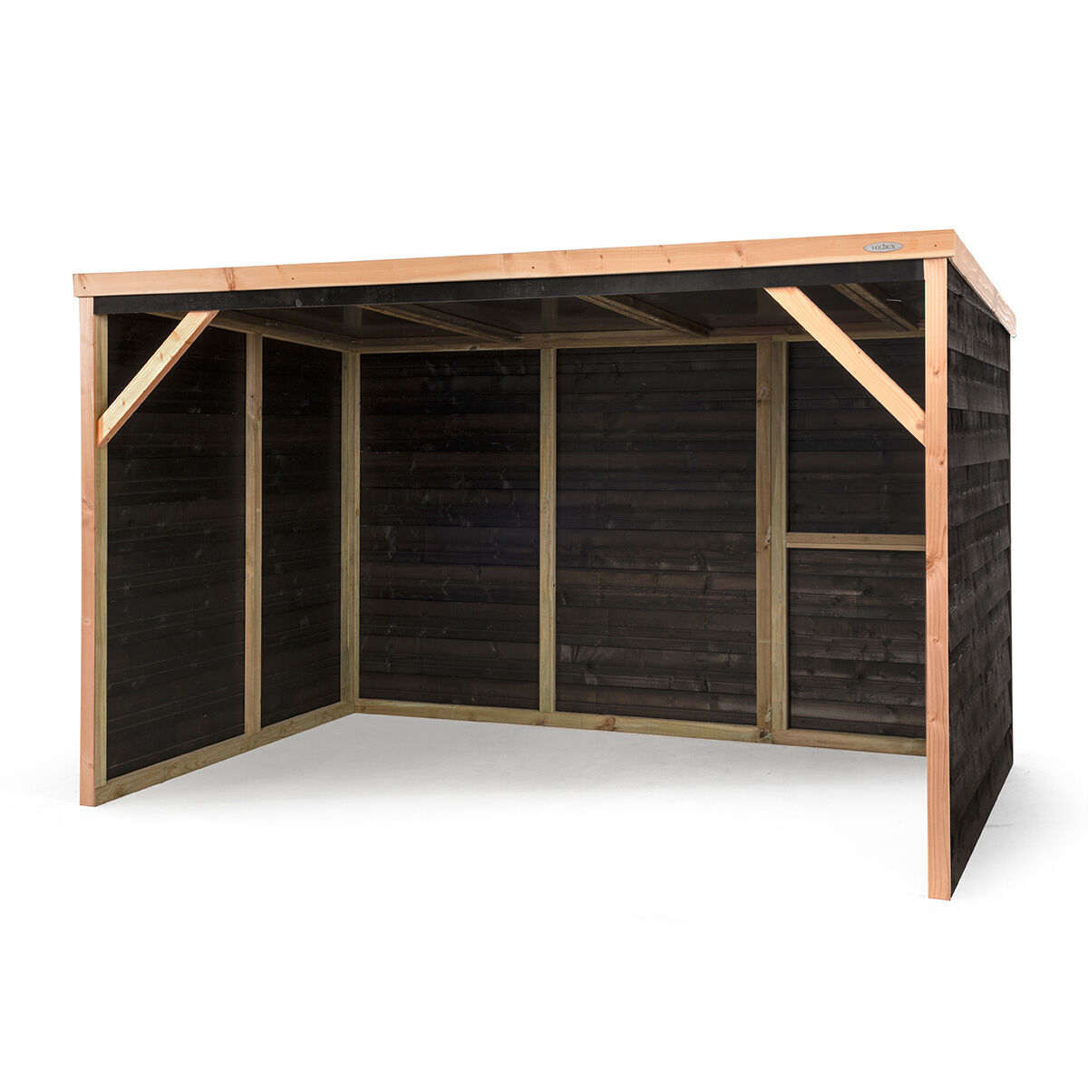 Voldux Oktober - Schuilstal - 316x208x196 cm Voldux Oktober - Schuilstal - 316x208x196 cm