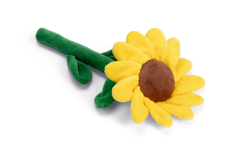 Beeztees Zonnebloem Sunny - Knuffel - Hondenspeelgoed - 1.00 cm - Geel - 1.00 cm - 1.00 cm