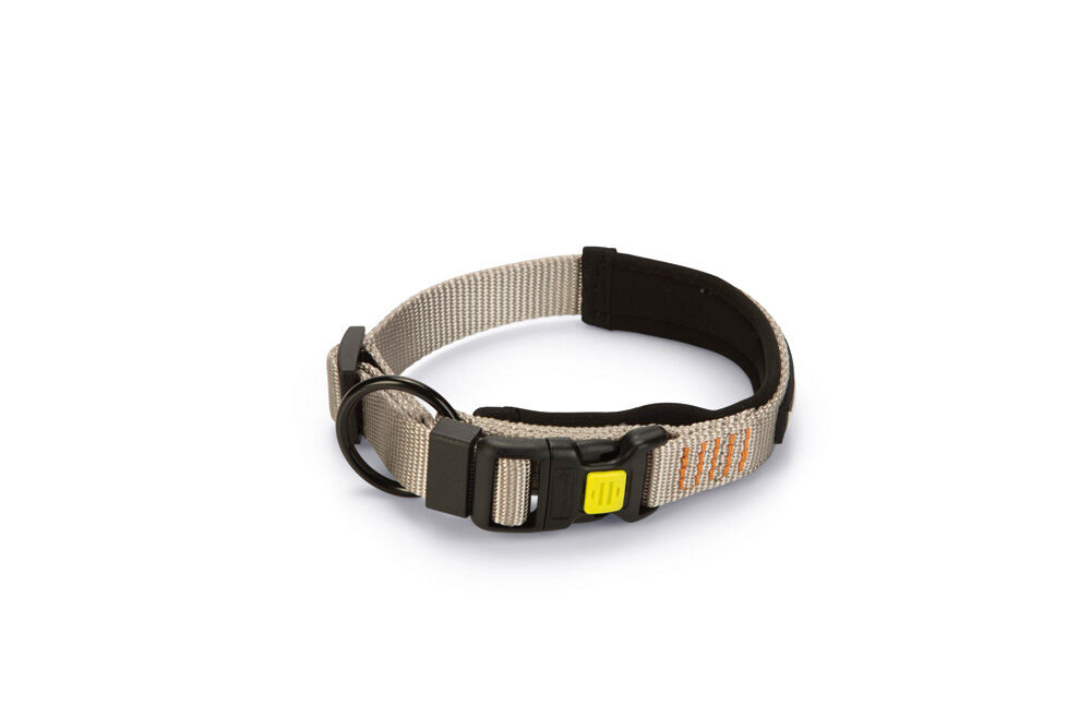 Beeztees Premium Parinca - Halsband Hond - grijs - 20 mm - 30 tot 35 cm Beeztees Premium Parinca - Halsband Hond - grijs - 20 mm - 30 tot 35 cm