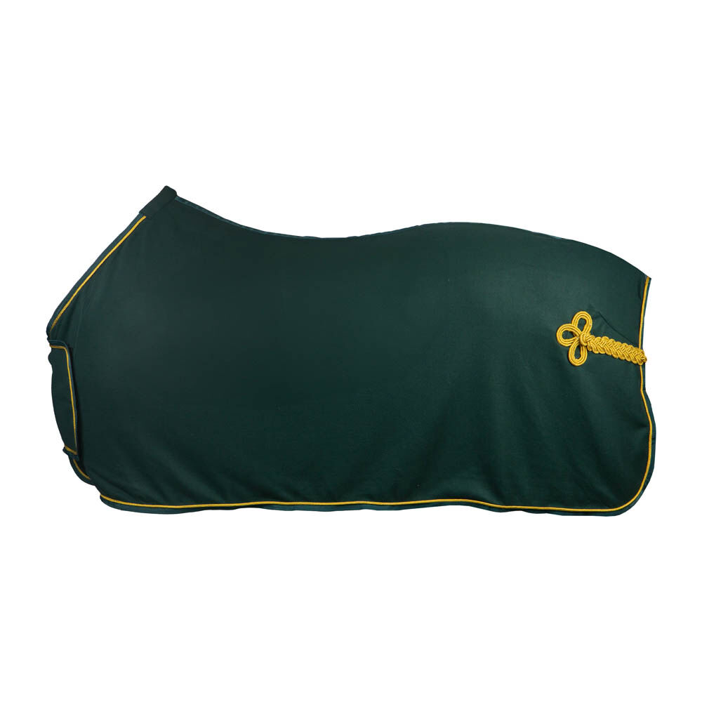 Horka Zweetdeken - met Ornament - 1.00 cm - Groen/Goud - 1.00 cm - 125/175 - 1.00 cm